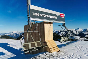 Inszenierung Top of SkiWelt - Fotopoint Fleiding Westendorf Bild 1