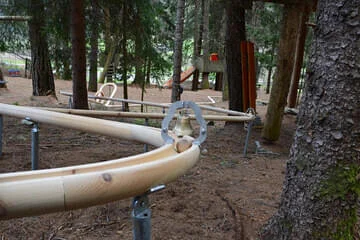 Holzkugelbahn Bild 12