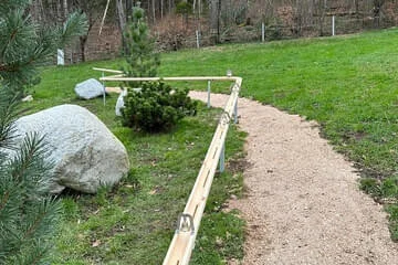 Holzkugelbahn Bild 39