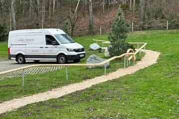 Holzkugelbahn Bild 35