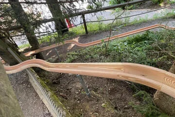 Holzkugelbahn Bild 59