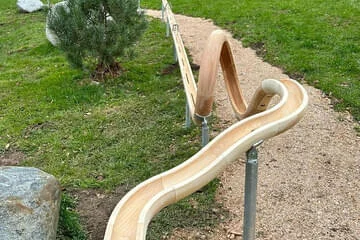 Holzkugelbahn Bild 33