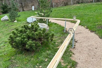 Holzkugelbahn Bild 31