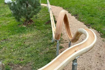 Holzkugelbahn Bild 27