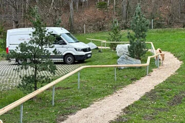 Holzkugelbahn Bild 26