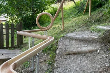 Holzkugelbahn Bild 51