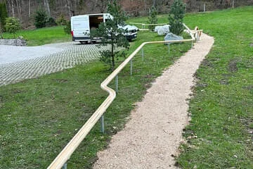 Holzkugelbahn Bild 22