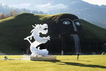 Eisskulptur Swarovski Wattens Bild 0